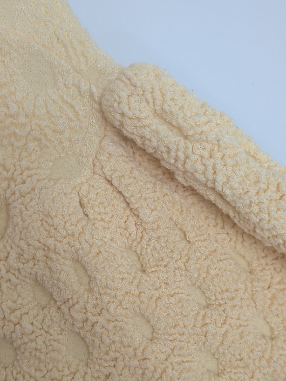 Cyrus Soft Textured Yellow Women’s Sweater - Picture 4 of 5